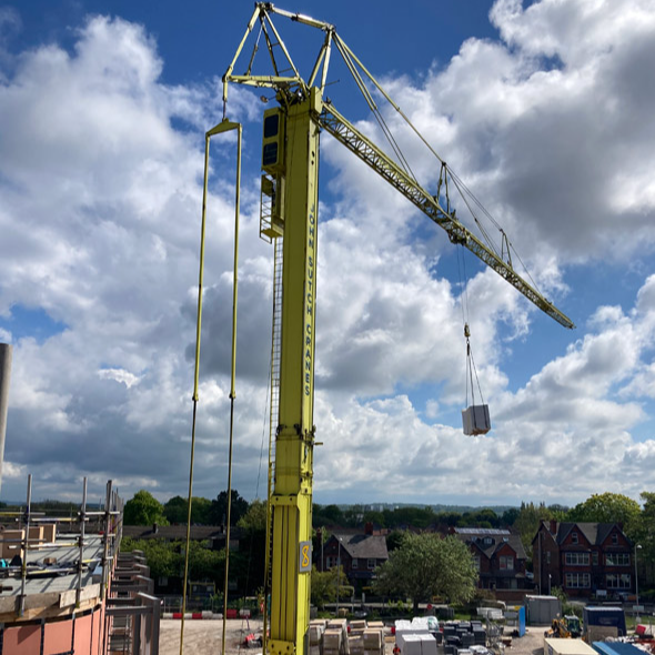 Mobile Self-Erecting Tower Cranes